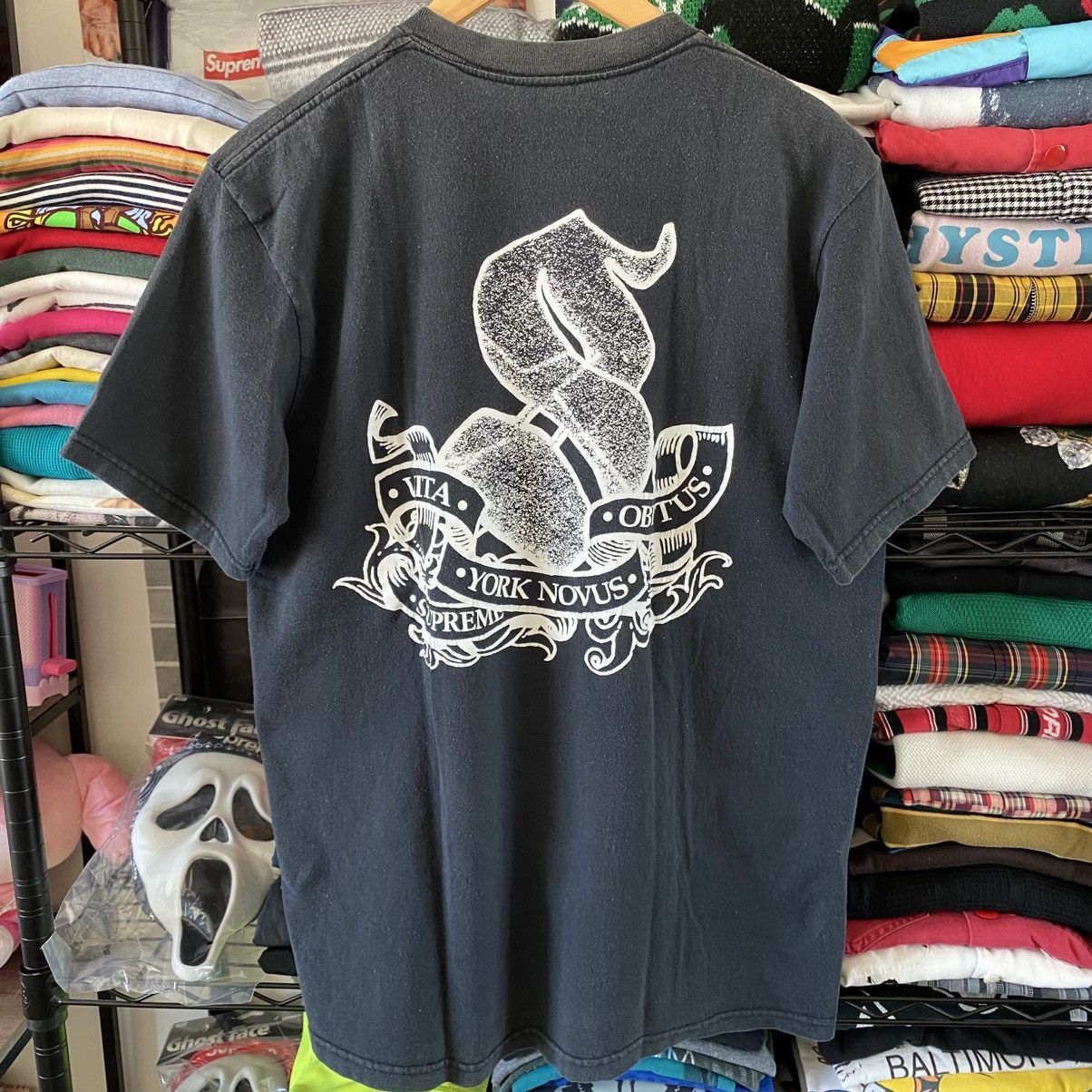 Supreme Vintage Supreme Nueva York T-Shirt Black 2005 Size US L / EU 52-54 / 3 - 4 Thumbnail