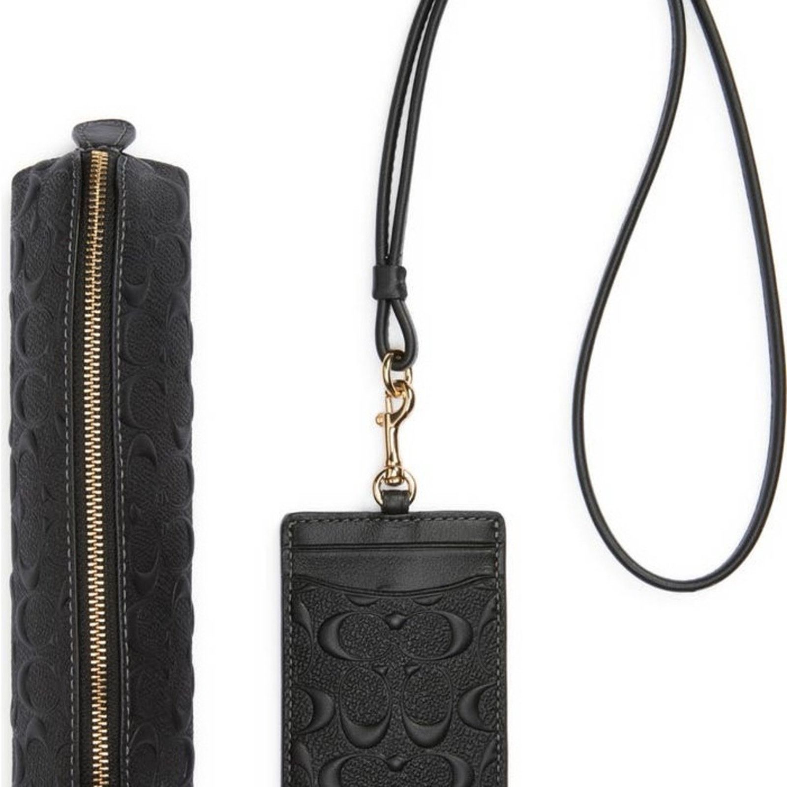 Coach Coach Black Key and Card Holder Accessories Size ONE SIZE - 5 Thumbnail