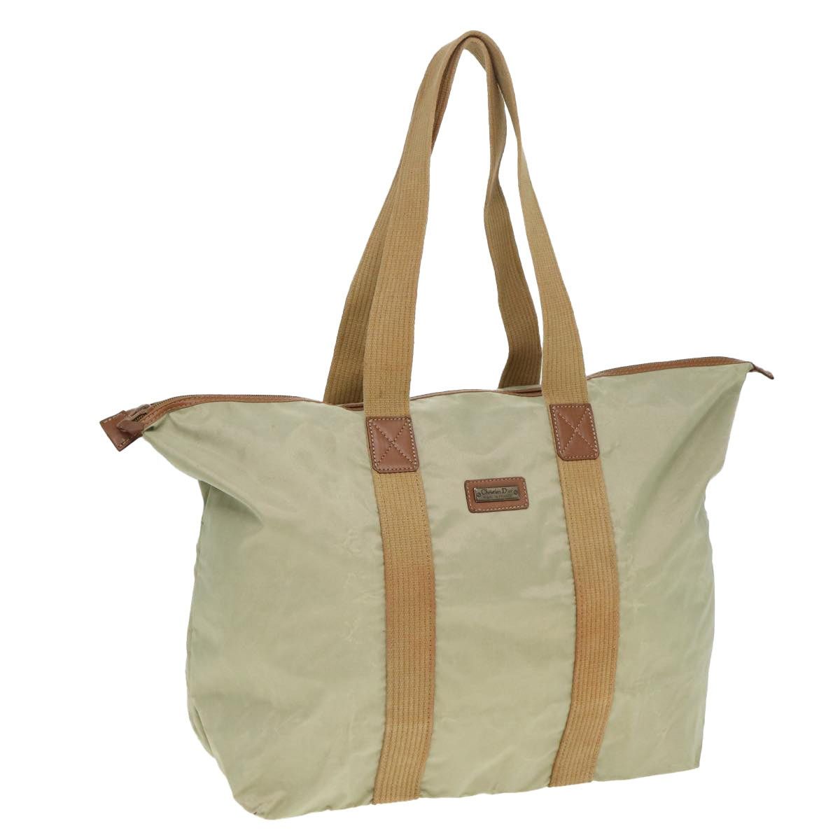 Dior Tote Bag Nylon Beige, Women's