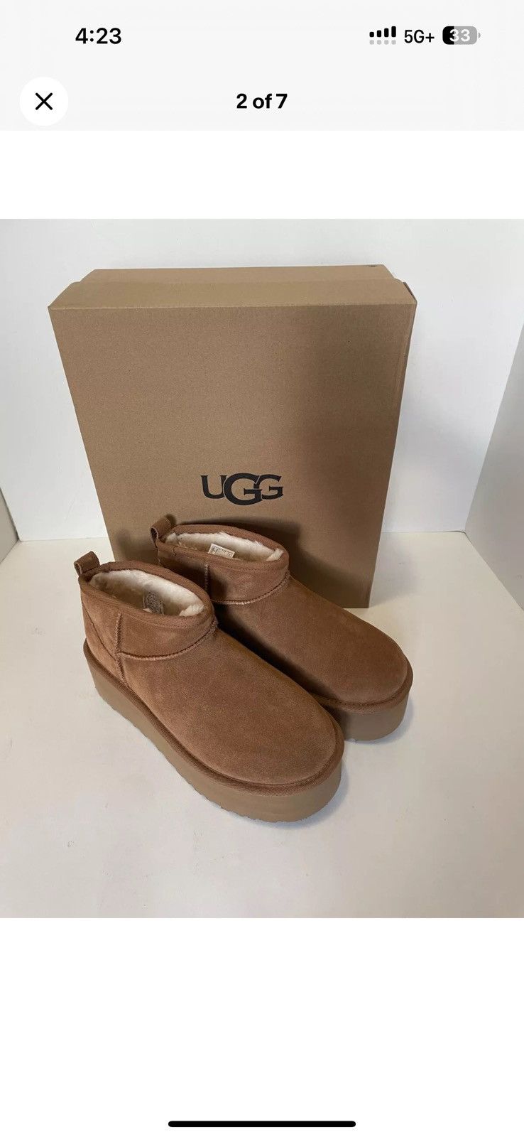 Ugg Womens Ugg Boots Size US 9 / IT 39 - 2 Thumbnail