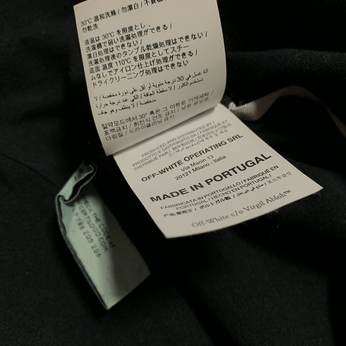 Off-White Off White Medium Trellis Worker Black Tee Virgil Abloh Size US M / EU 48-50 / 2 - 8 Thumbnail