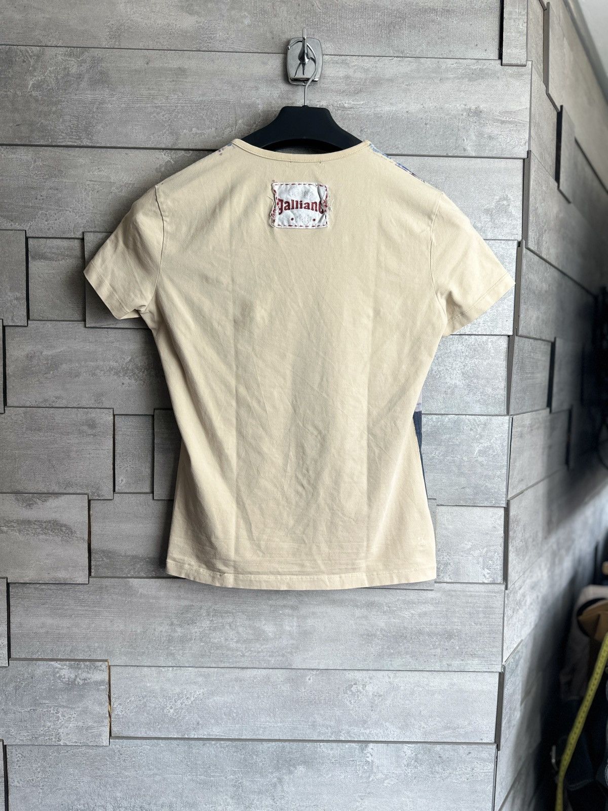 John Galliano Rare Galliano Skinny Fit T-shirt Fw2004 Fight Club Archive Size US L / EU 52-54 / 3 - 2 Thumbnail