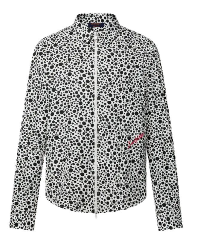 Louis Vuitton × Yayoi Kusama Infinity Dots Zip Up Long Sleeve Shirt Size US S / EU 44-46 / 1 - 1 Thumbnail