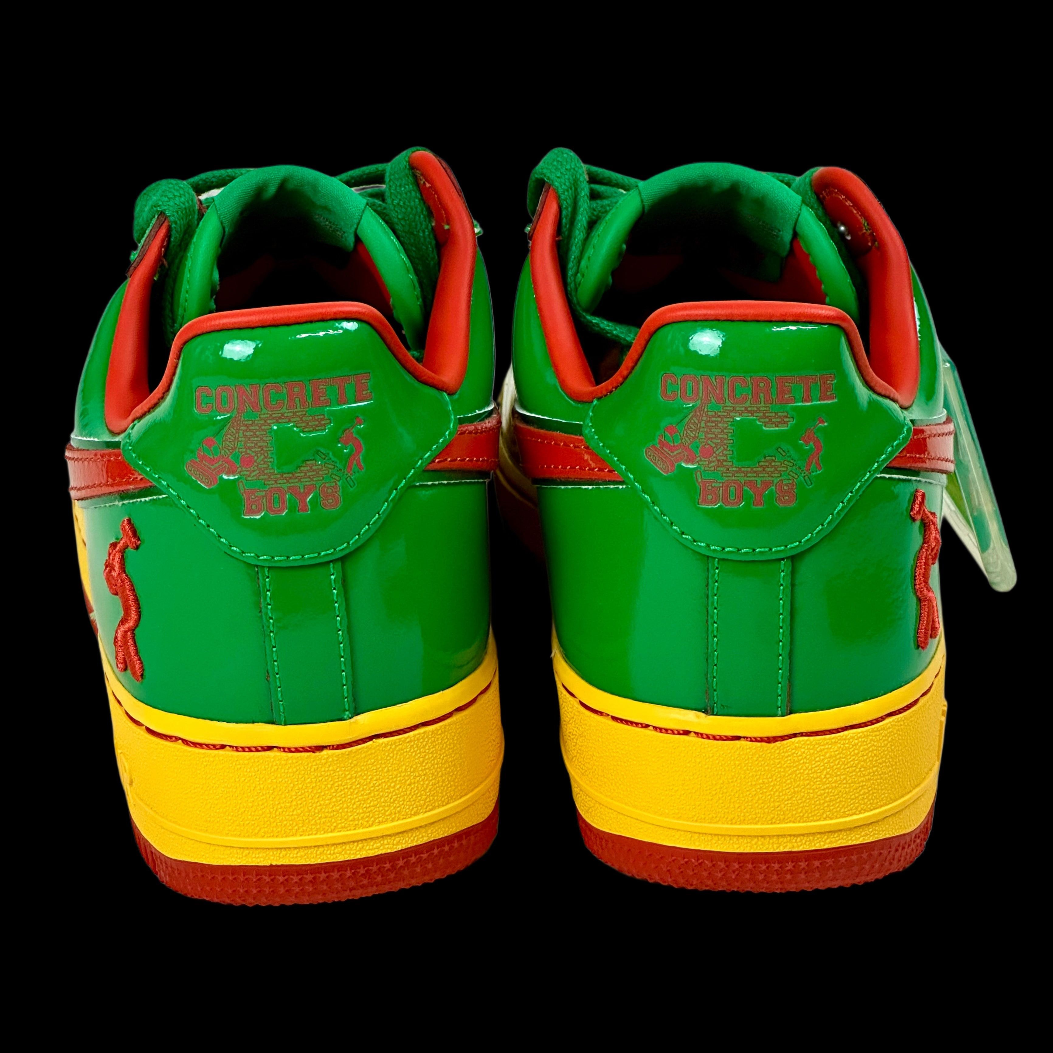 Lil Yachty × Nike 2025 lil yachty // nike air force 1 rasta lucky green bape Size US 9.5 / EU 42-43 - 6 Thumbnail