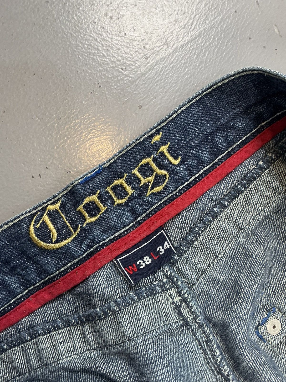 Coogi × Vintage Vintage Coogi thread bird 🦆 embroidered denim Size US 38 / EU 54 - 8 Thumbnail