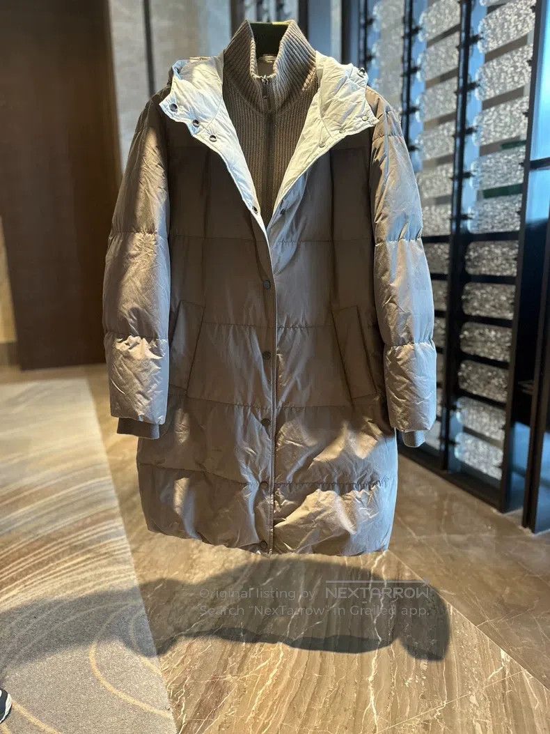 Brunello Cucinelli Brunello Cucinelli Studded Down Jacket Size S / US 4 / IT 40 - 1 Thumbnail