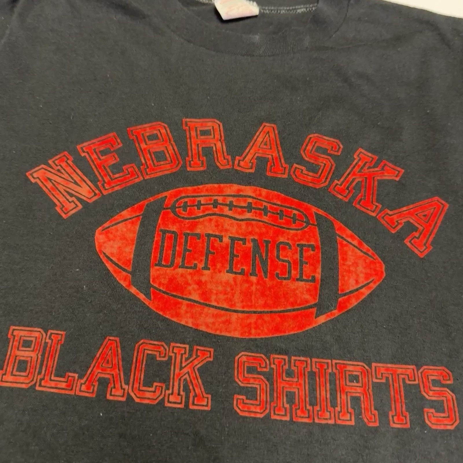 Vintage Vintage Nebraska Cornhuskers T Shirt Mens Medium 80s 70s Bla Size US M / EU 48-50 / 2 - 4 Thumbnail