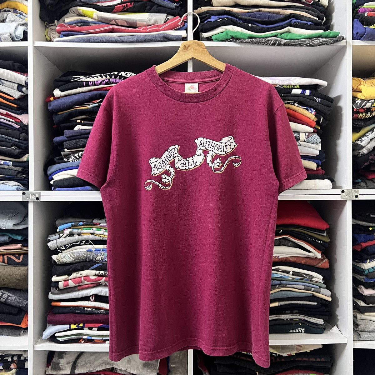 VTG AGAINST ALL AUTHORITY BAND TEE