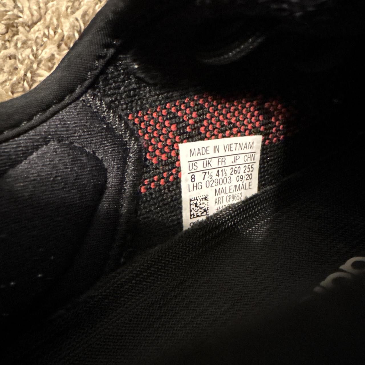 Adidas × Kanye West adidas yeezy 350 V2 bred (2020 release) Size US 8 / EU 41 - 6 Thumbnail