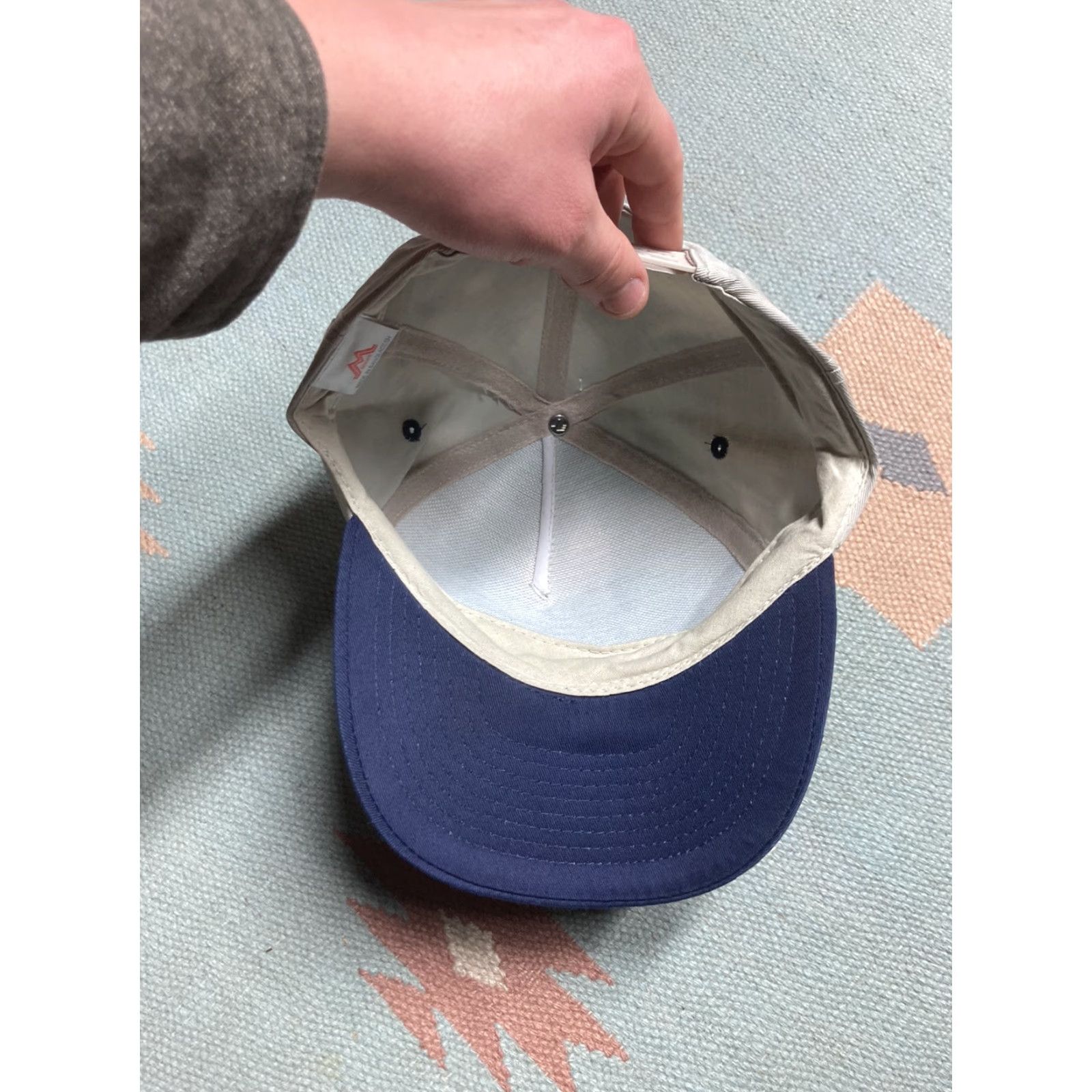 Vintage VINTAGE Unbranded Snapback Hat Beige Florida all I got was this stinking cap funny novelty Mens Adjustable Cap Size ONE SIZE - 6 Thumbnail