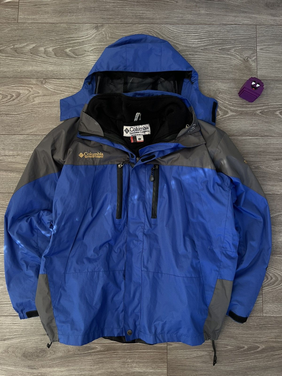 Columbia Vintage Columbia Titanium Omni-Tech Waterproof 2in1 Jacket Size US XXL / EU 58 / 5 - 1 Thumbnail