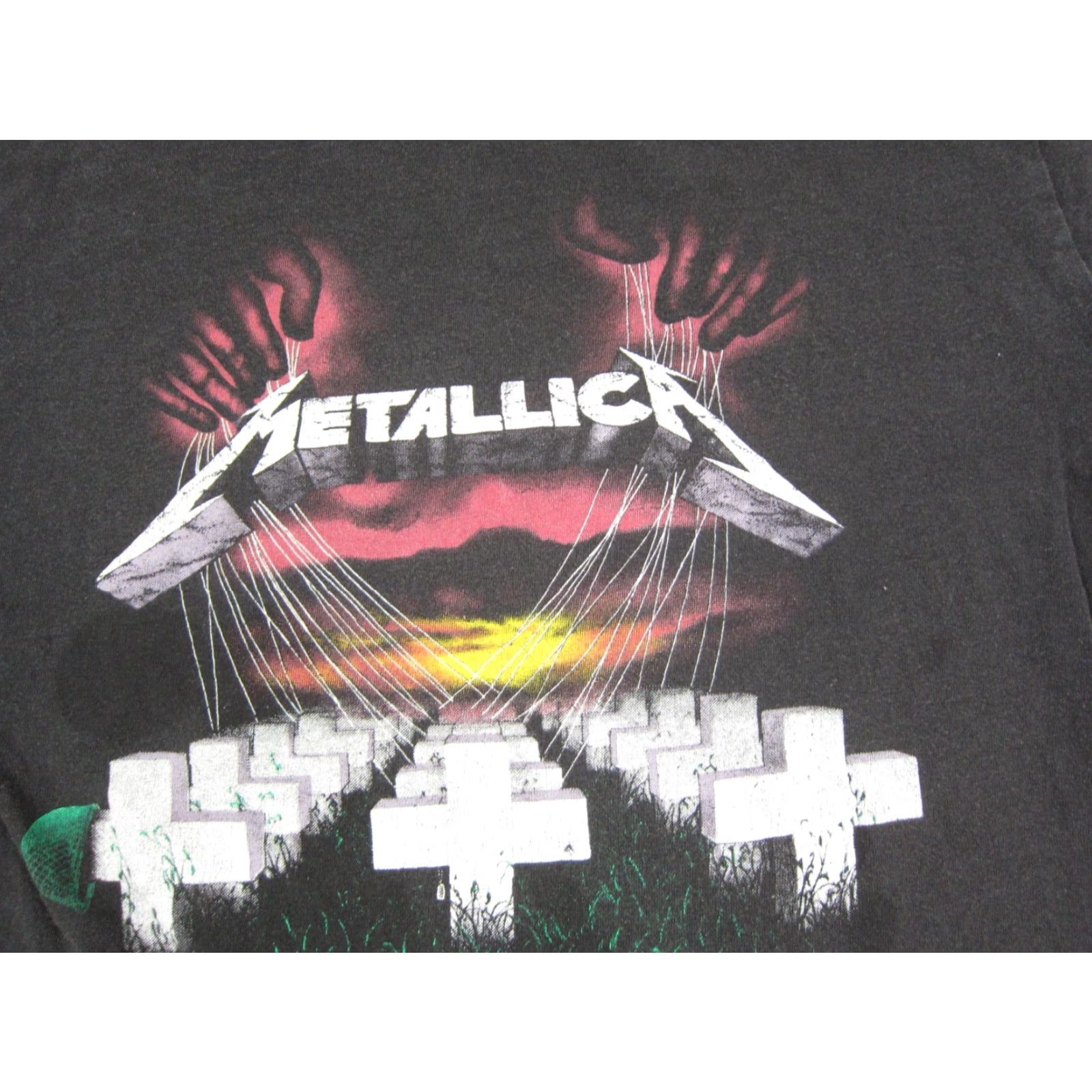 Vintage Metallica Shirt Adult S Black Master of Puppets Band Mens T-Shirt Size US S / EU 44-46 / 1 - 2 Thumbnail