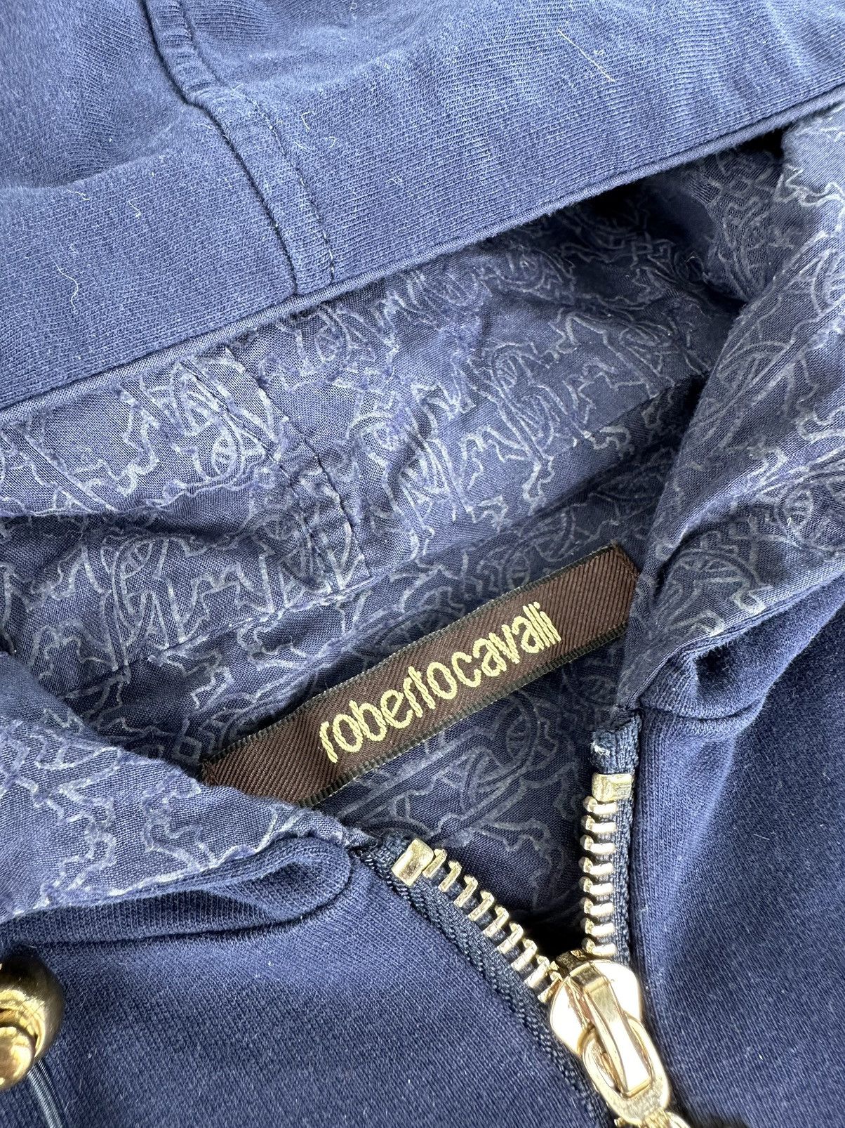 Roberto Cavalli Roberto Cavalli Zip Hoodie Size S / US 4 / IT 40 - 3 Thumbnail
