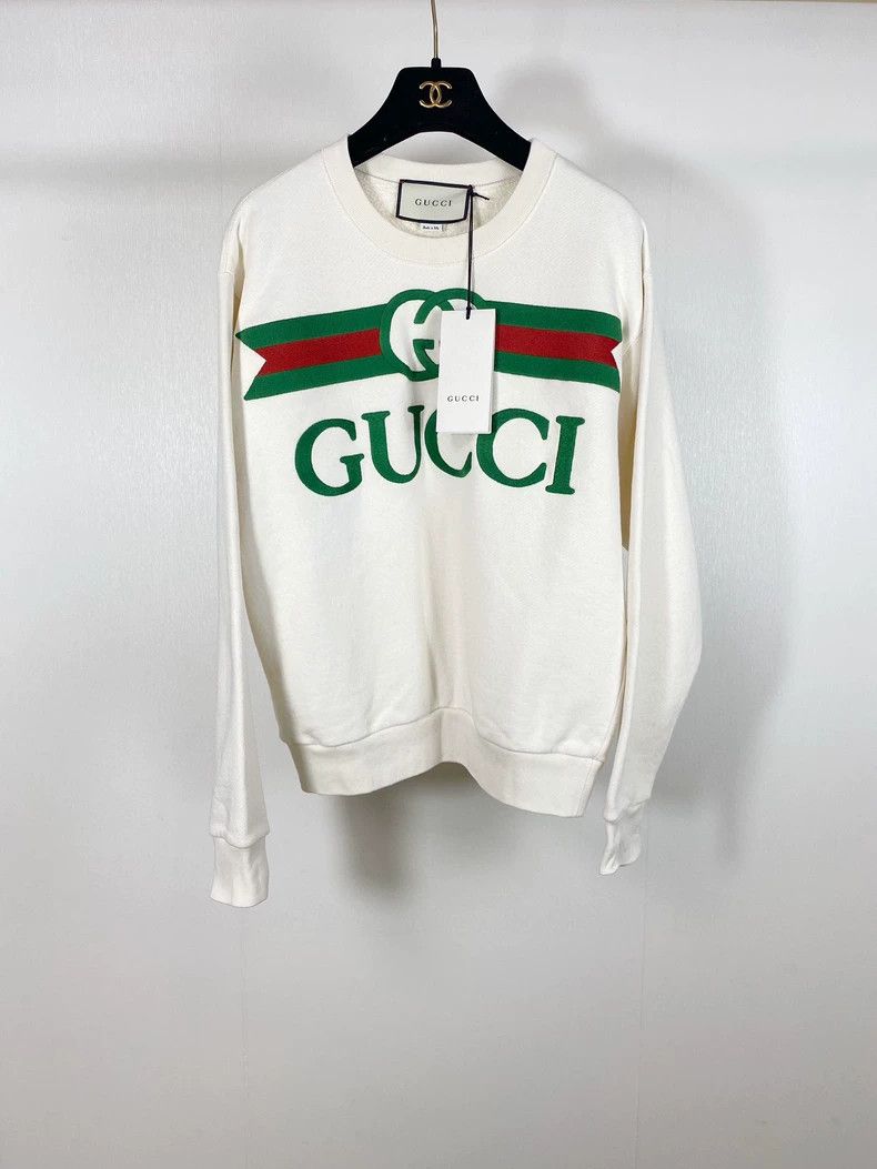 Gucci Gucci Double g embroidered sweatshirt 2501-Nextarrow Size US XXS / EU 40 - 1 Thumbnail