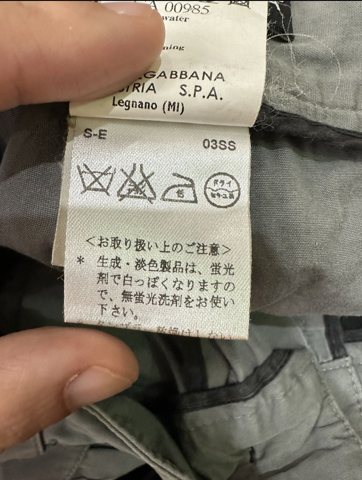 Dolce & Gabbana 03AW Dolce&Gabbana Cargo Trousers Size US 33 - 5 Thumbnail