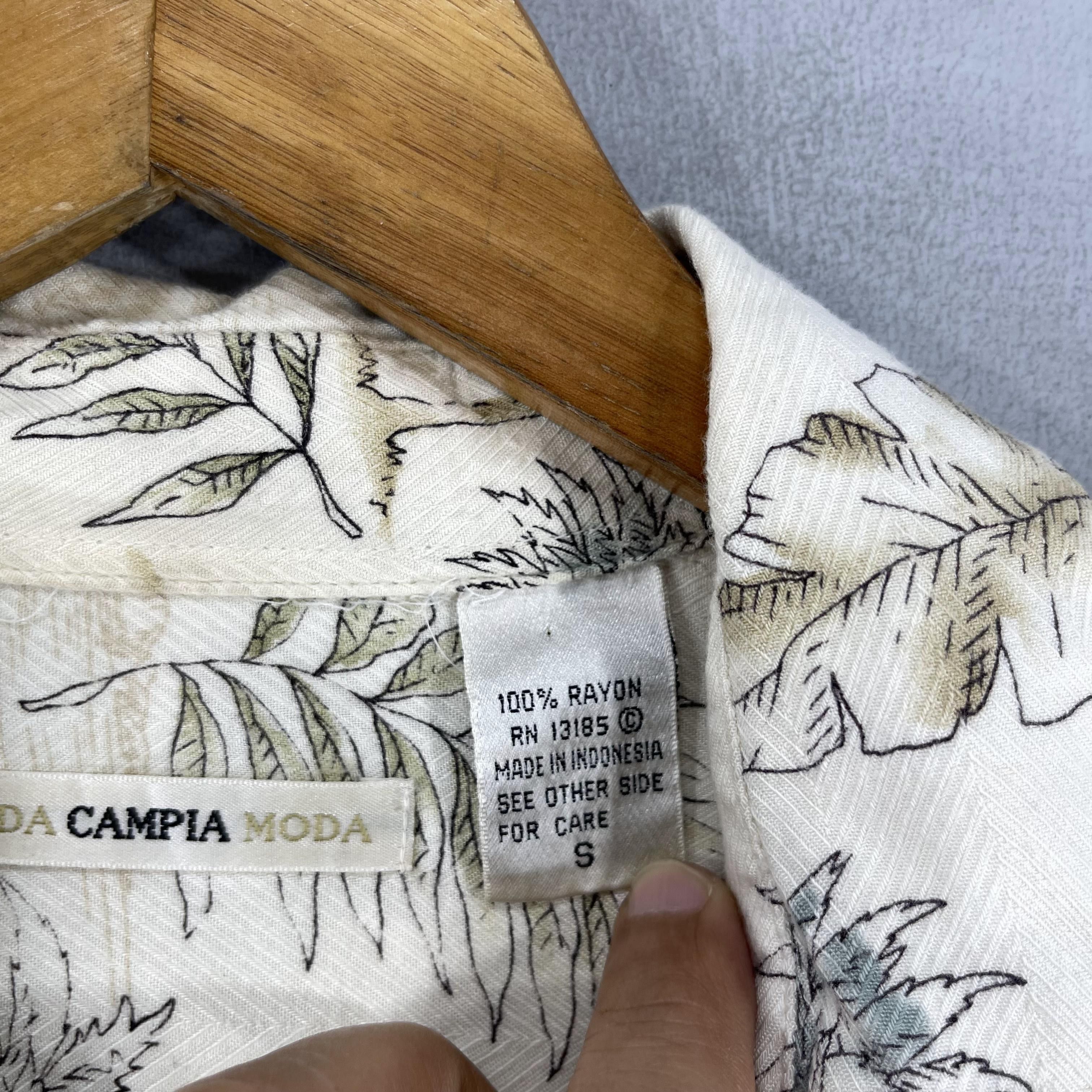 Japanese Brand Vintage Hawaiian Aloha Tropical Floral Motive Button Up Size US S / EU 44-46 / 1 - 6 Thumbnail