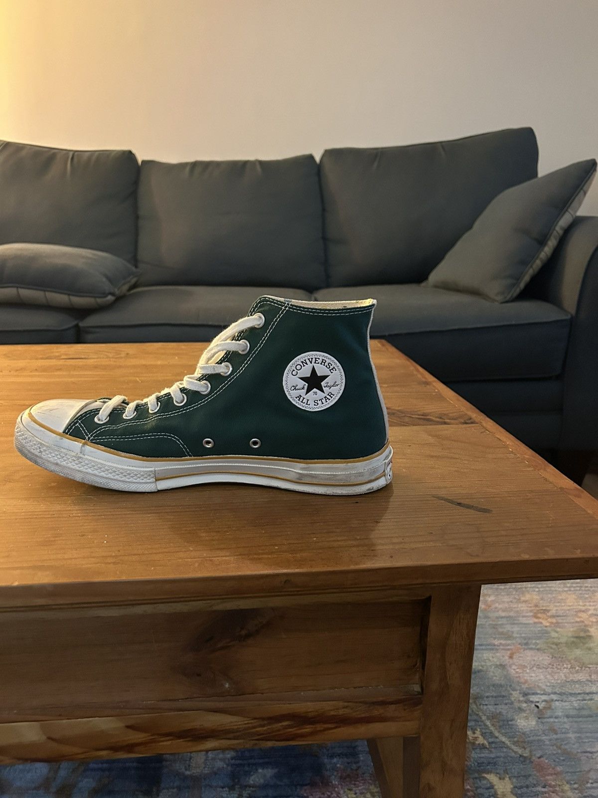 Converse × Golf le Fleur Golf by You X Converse custom 2022 Size US 12 / EU 45 - 2 Thumbnail