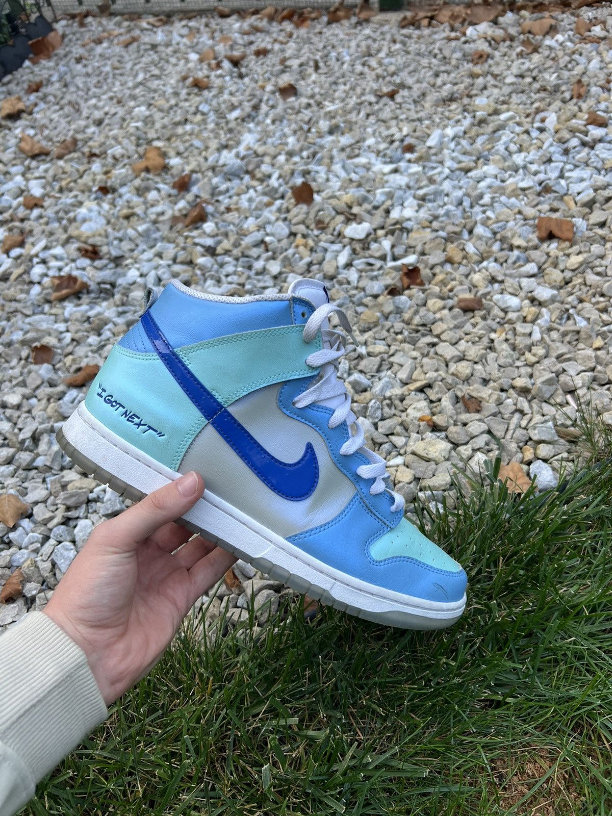 Jordan Brand Nike Dunk High “I Got Next” — University Blue • Aqua Size US 10 / EU 43 - 1 Thumbnail