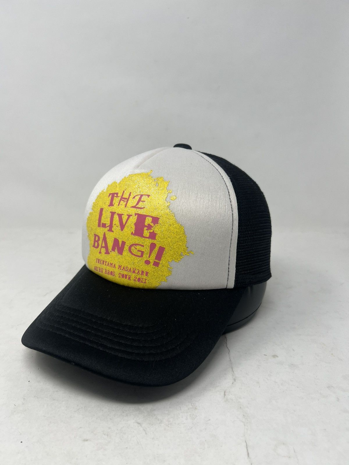 Japanese Brand The Live Bang Fukuyama Masaharu Tour Amuse Trucker Hat Size ONE SIZE - 2 Thumbnail