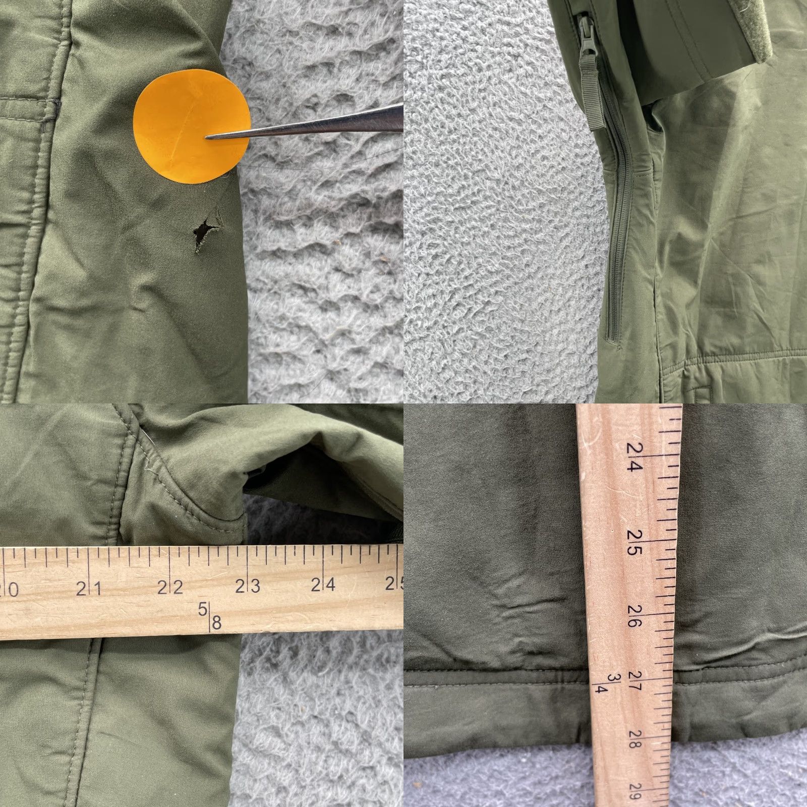 Vintage Condor Summit Military Jacket Mens Large Army Green Fleece Lined Winter Tactical Jacket Size US L / EU 52-54 / 3 - 10 Thumbnail