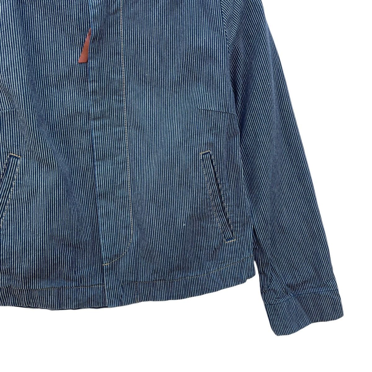 45rpm 💥Japanese Brand Pallas Palace Cropped Hikory Denim Jacket Size M / US 6-8 / IT 42-44 - 5 Thumbnail