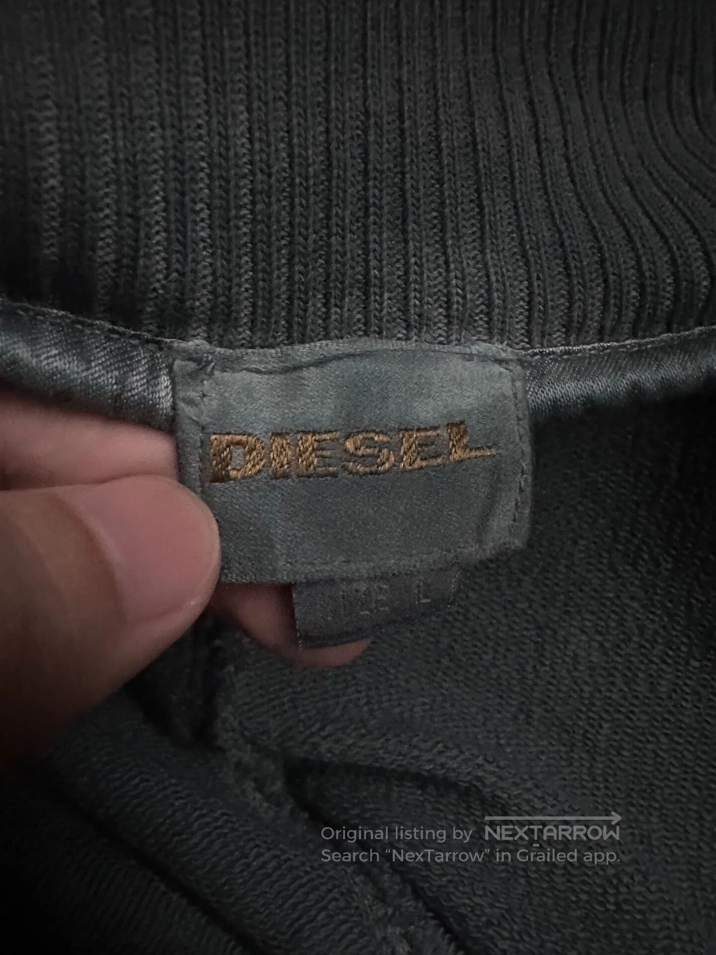 Diesel Diesel Soiled pocketed hooded jacket| Size US L / EU 52-54 / 3 - 4 Thumbnail