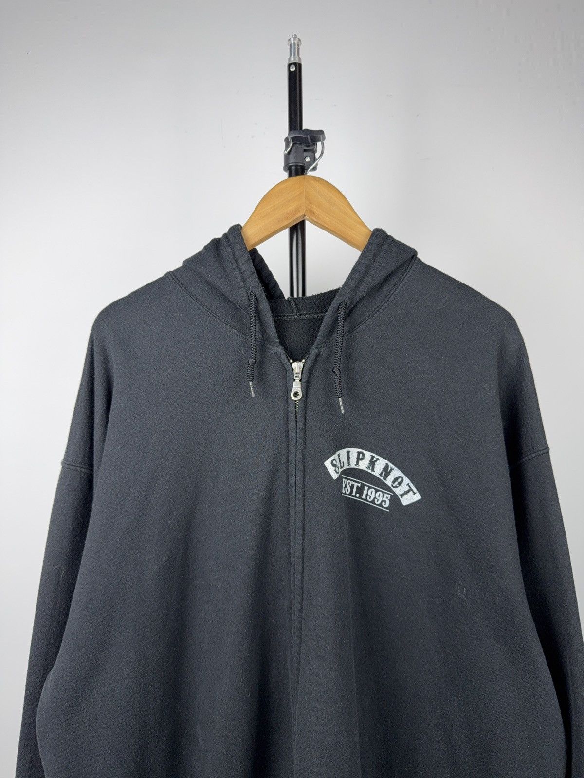 Slipknot 00s Slipknot Band Zip Hoodie Des Moines Iowa Graphic Metal Size US XXL / EU 58 / 5 - 2 Thumbnail