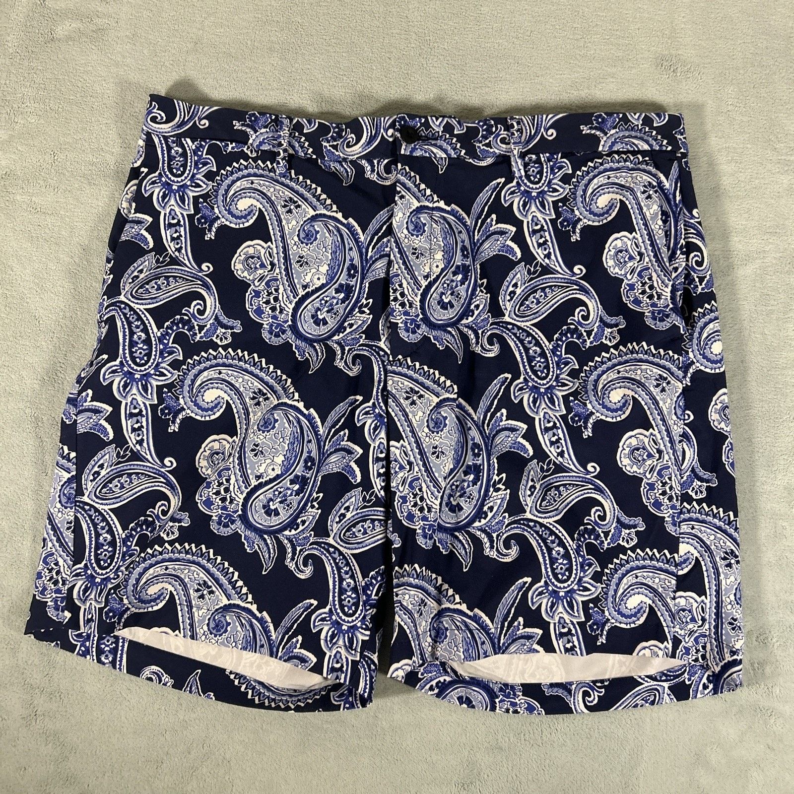 Polo Ralph Lauren Polo Ralph Lauren Paisley Board Shorts Swim Trunks Mens 36x8 Size US 36 / EU 52 - 1 Thumbnail