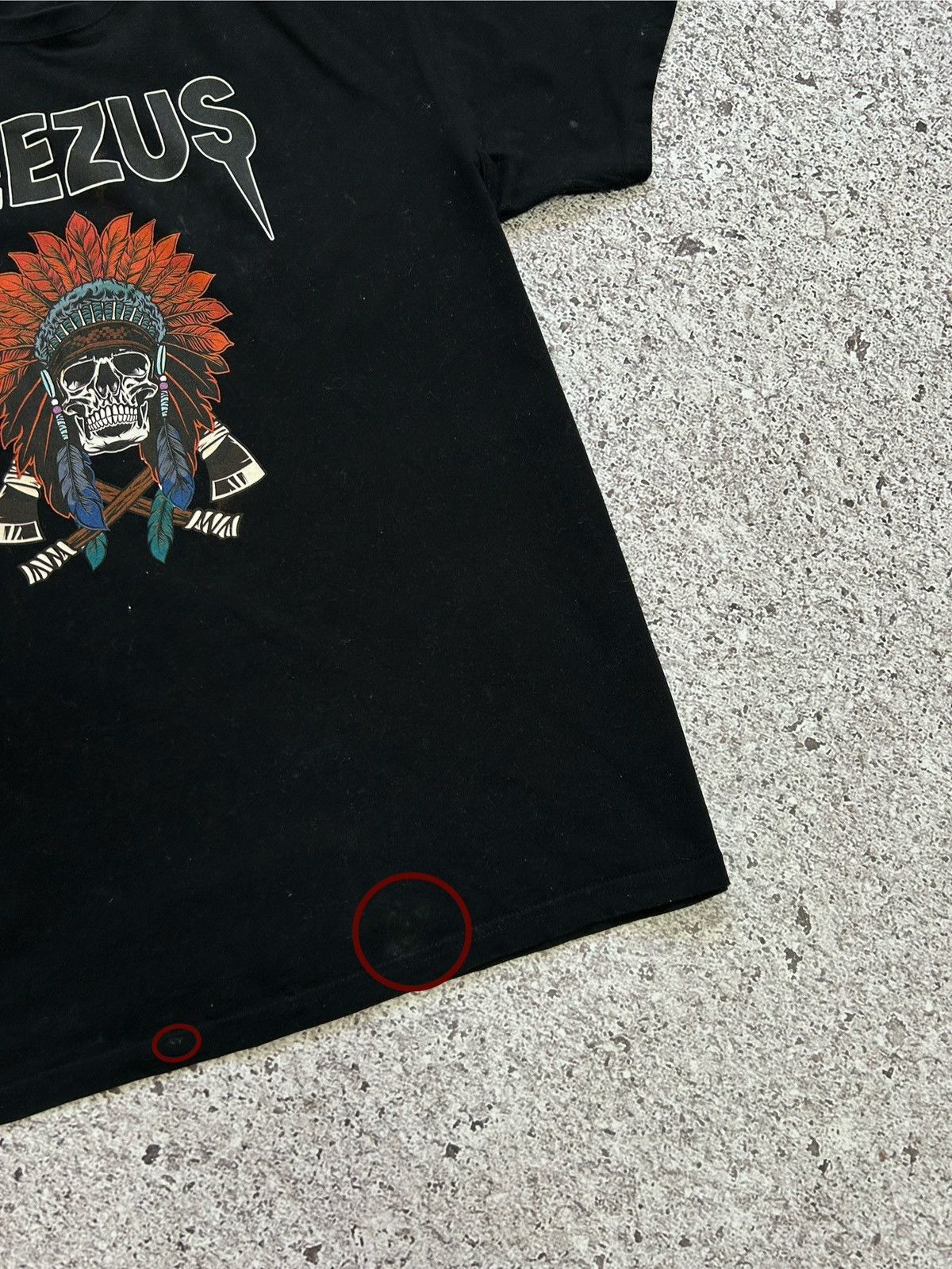 Band Tees × Rap Tees Kanye West Yeezus Black Rap T-Shirt Size US XL / EU 56 / 4 - 9 Thumbnail