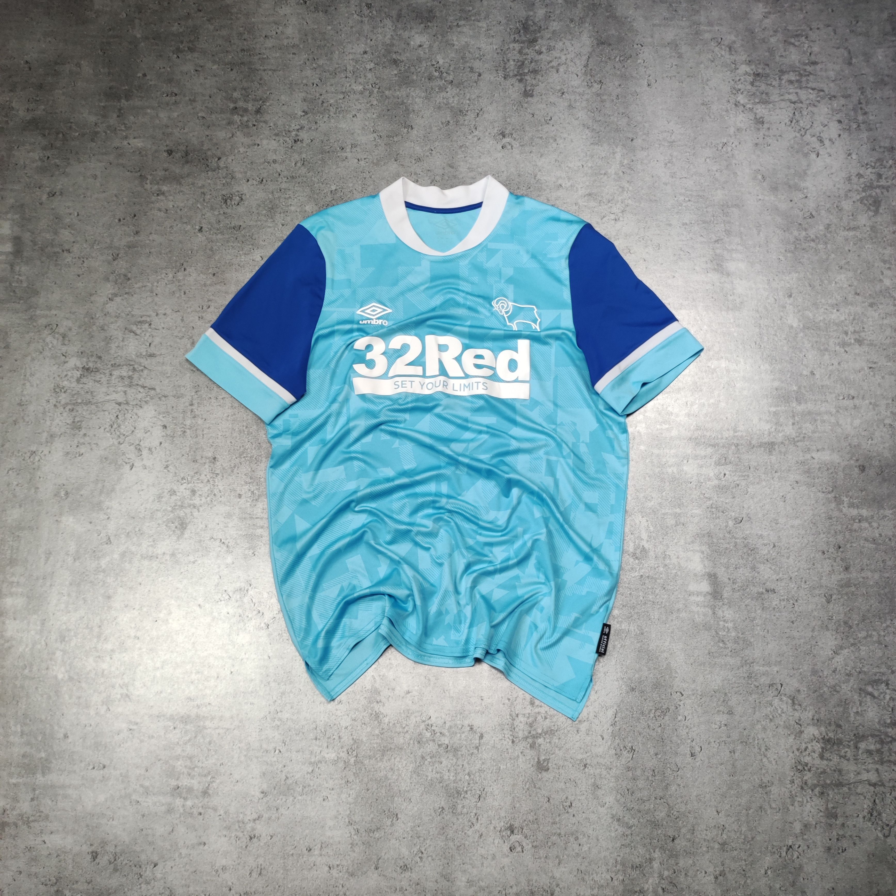 Other RARE Derby County FC Away 2021/22 Football Soccer Jersey Size US XL / EU 56 / 4 - 1 Thumbnail