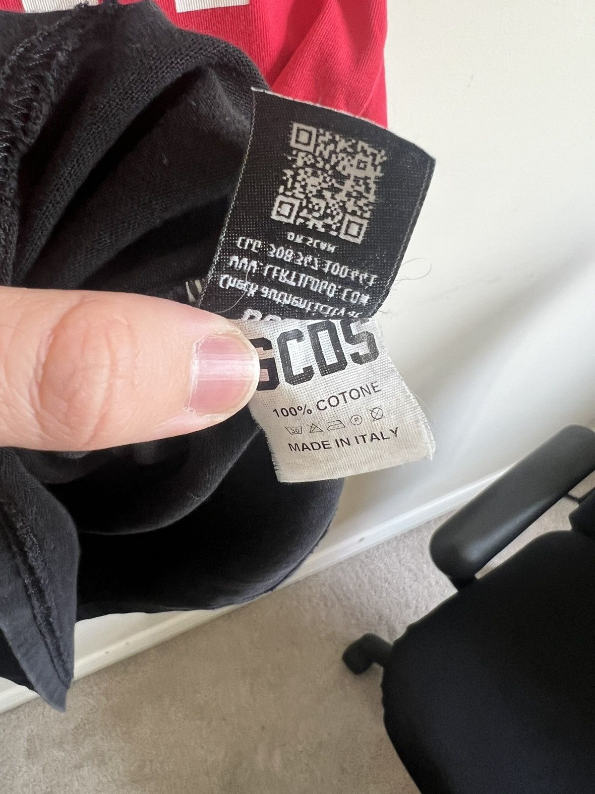 GCDS GCDS Milano black oversize t-shirt rare Streetwear tee Size US L / EU 52-54 / 3 - 5 Thumbnail