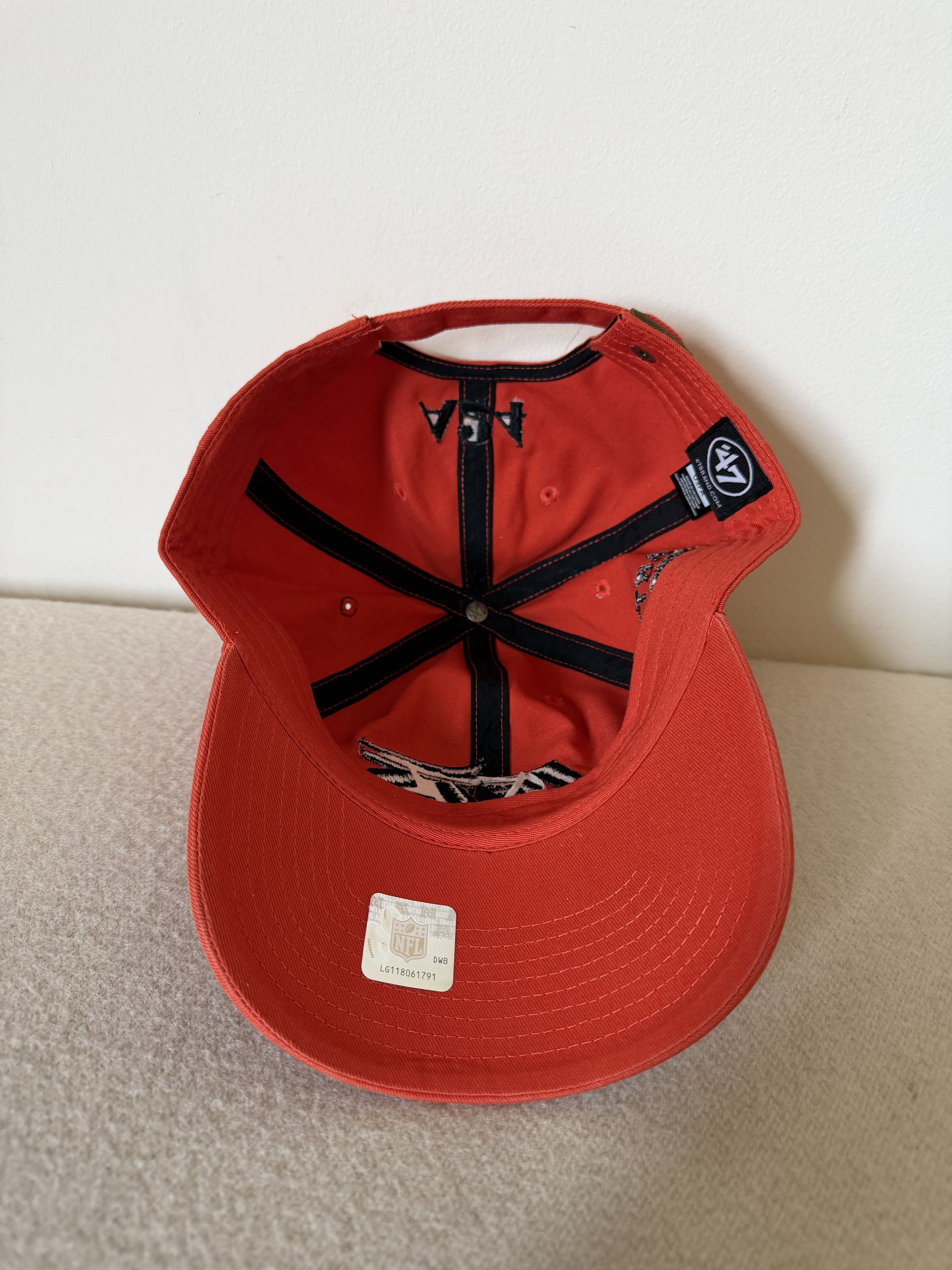 A24 A24 Marty Supreme '47 New York Jets Hat in Orange Size ONE SIZE - 6 Thumbnail