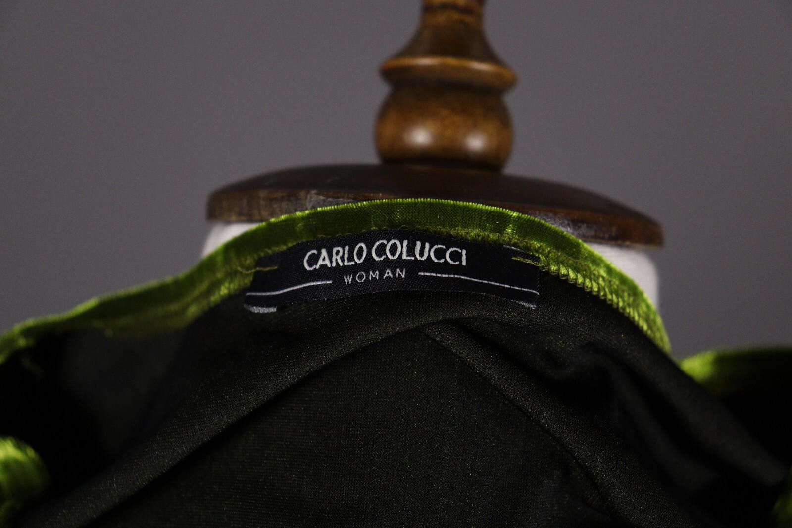 Carlo Colucci Carlo Colucci Women Green Designer Top Shirt Size 36 Size M / US 6-8 / IT 42-44 - 8 Thumbnail