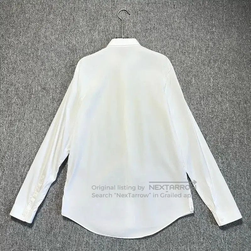Dior Dior White Cotton Embroidered Long Sleeve Shirt . Size US XL / EU 56 / 4 - 2 Thumbnail