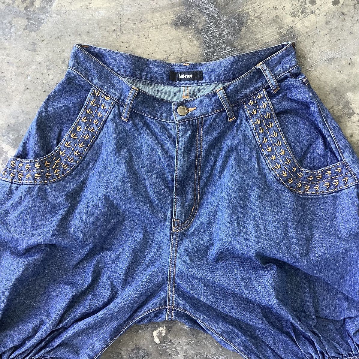 Ne-Net Issey Miyake by Ne-Net Baloon Y2K Pants Size 26" / US 2 / IT 38 - 2 Thumbnail