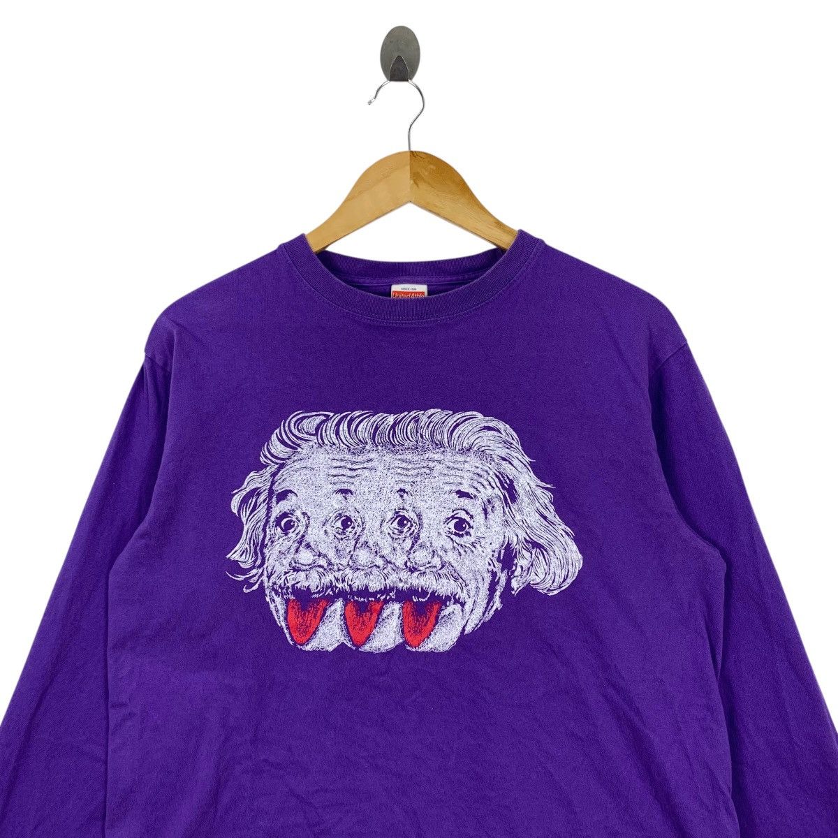 Vintage GALLERY ZION Albert Einstein Pop Art Short Sleeve Shirt Size US L / EU 52-54 / 3 - 2 Thumbnail