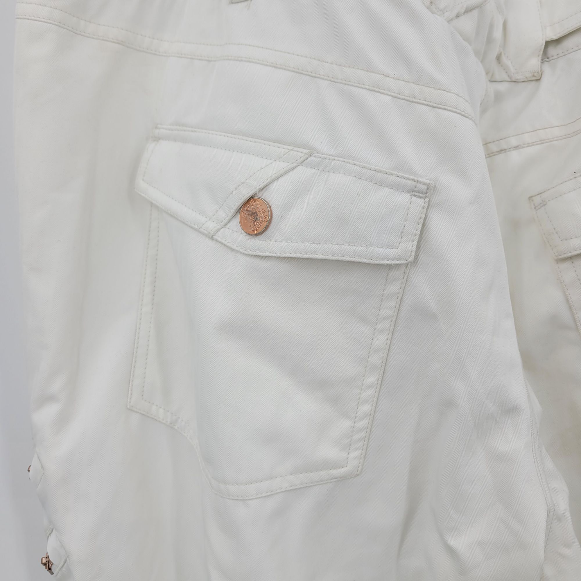 Obermeyer Obermeyer Ladies16 White Delia Snow Pants Snowboarding Winte Size 38" / US 16 / IT 52 - 10 Thumbnail