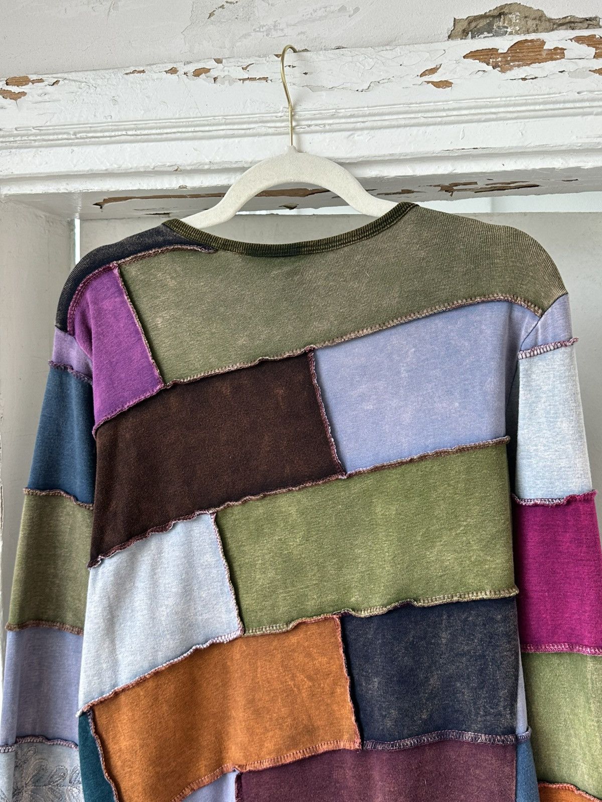 Vintage Sewn in Pieces Multicolor Jumper