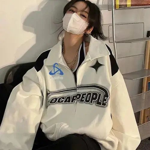 Vintage Women Oversized Sweatshirt