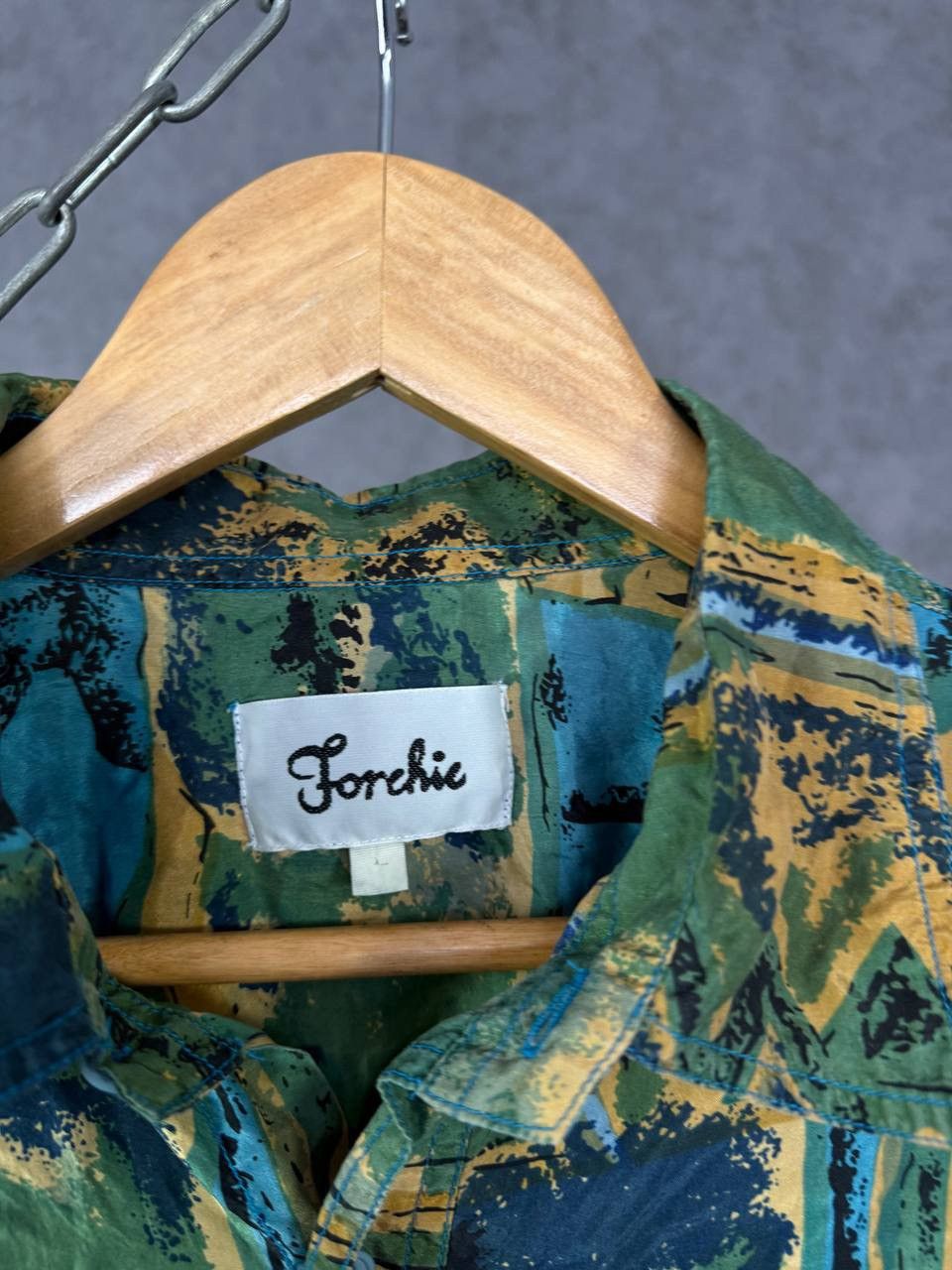 Vintage Art Crazy Hawaiian vintage silk shirt Size US XL / EU 56 / 4 - 4 Thumbnail