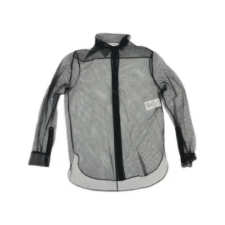 Dior Dior Sheer Mesh Button-Up Shirt for Women 0079-2507 Size S / US 4 / IT 40 - 1 Thumbnail
