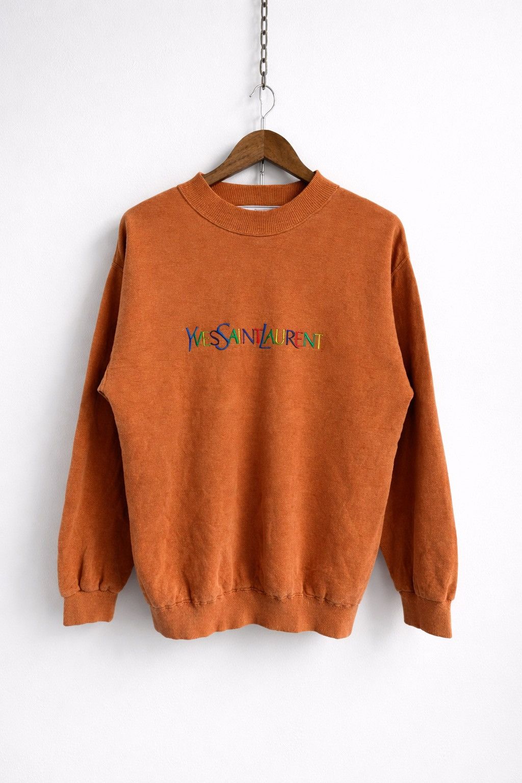 Yves Saint Laurent Vintage 90s YVES SAINT LAURENT Sweatshirt Size US L / EU 52-54 / 3 - 1 Thumbnail