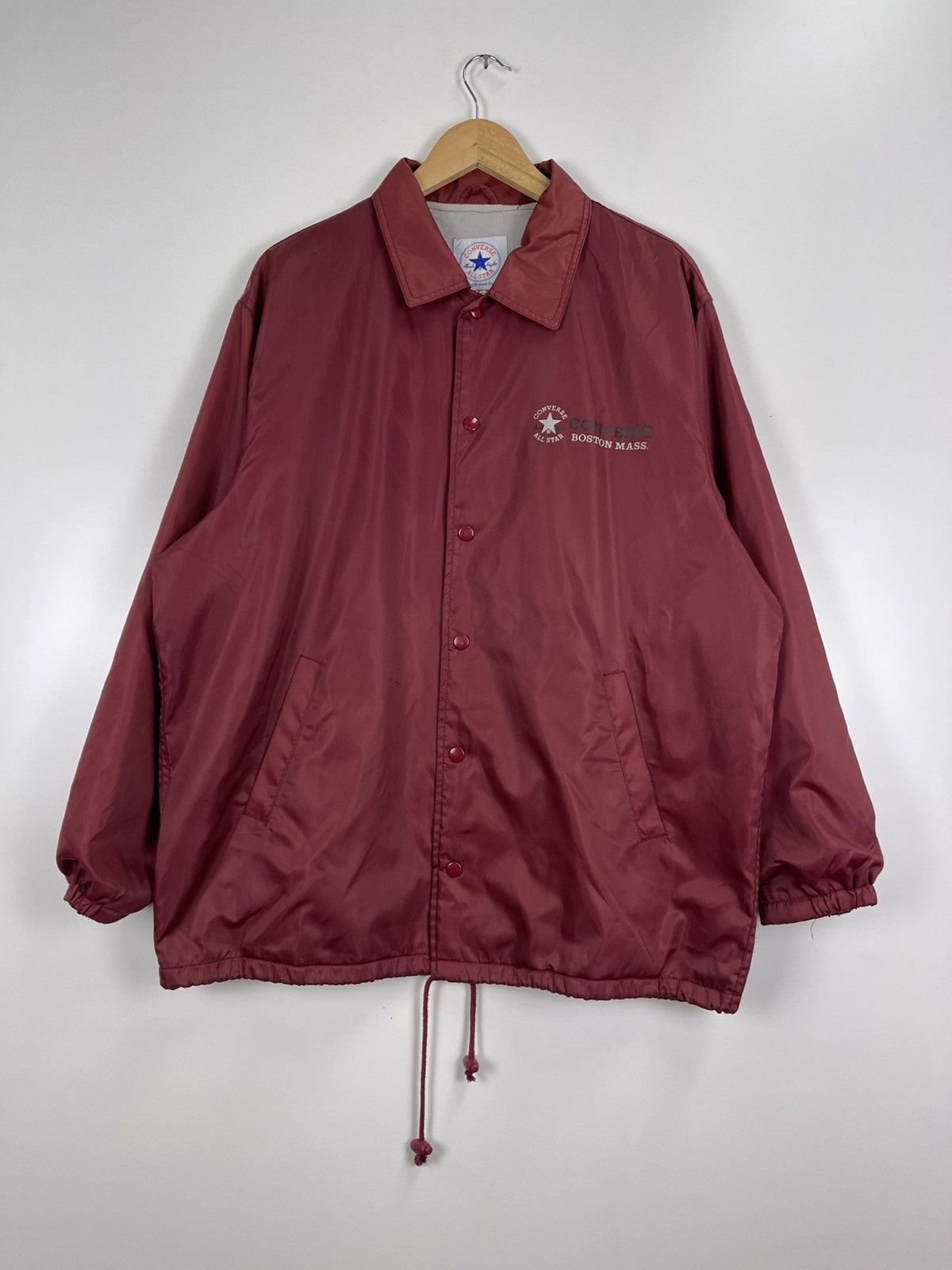 Converse × Vintage Vintage 90s Converse All Star Button Jacket Size US L / EU 52-54 / 3 - 2 Thumbnail