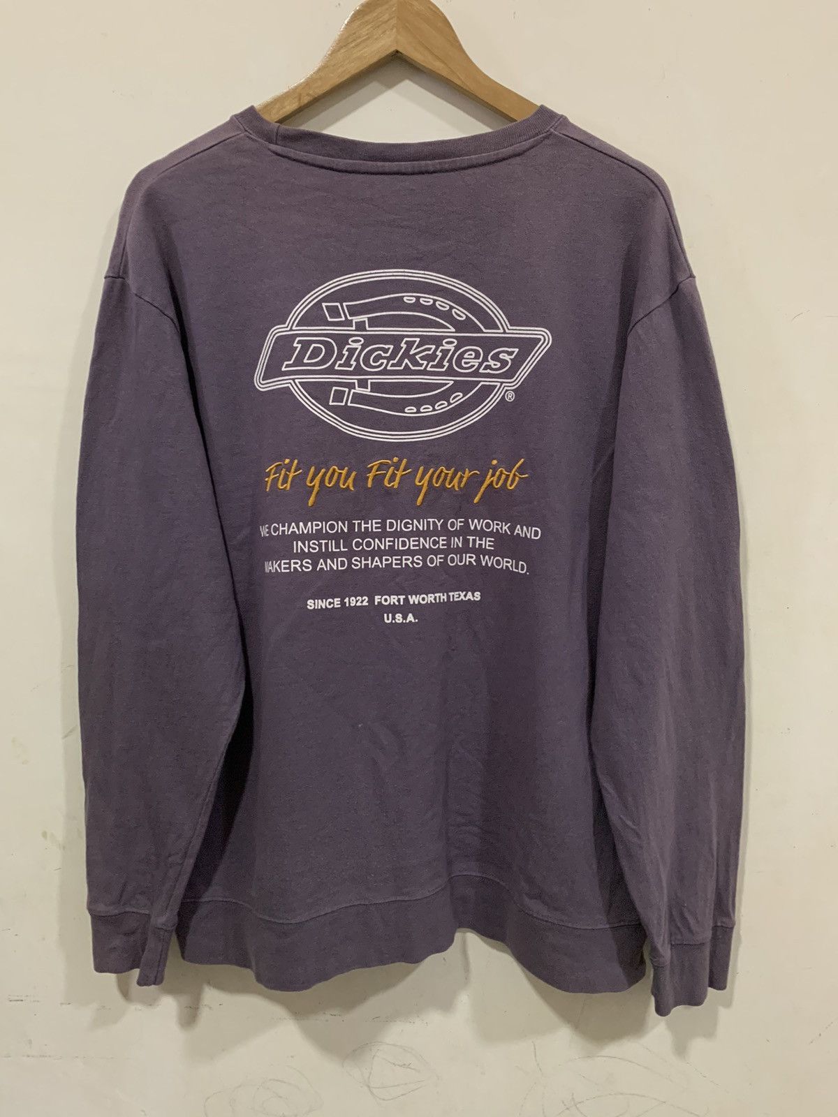 Dickies Purple dickies long sleeve Size US XL / EU 56 / 4 - 6 Thumbnail