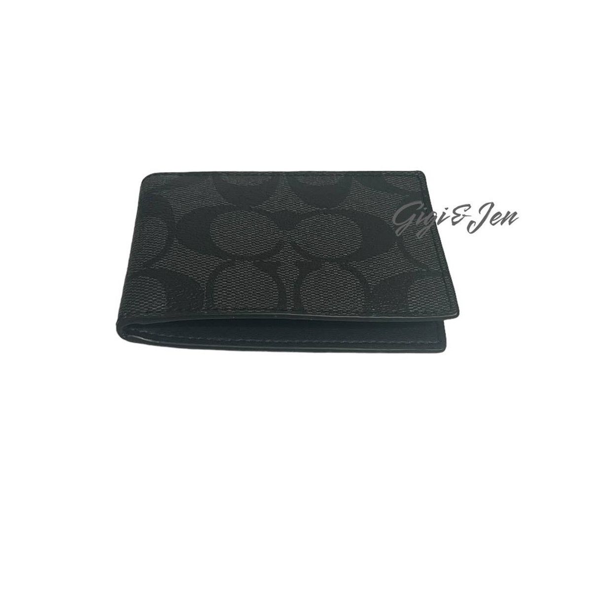 Coach Coach small card holder Qb/Charcoal/Black Multi new Size ONE SIZE - 3 Thumbnail