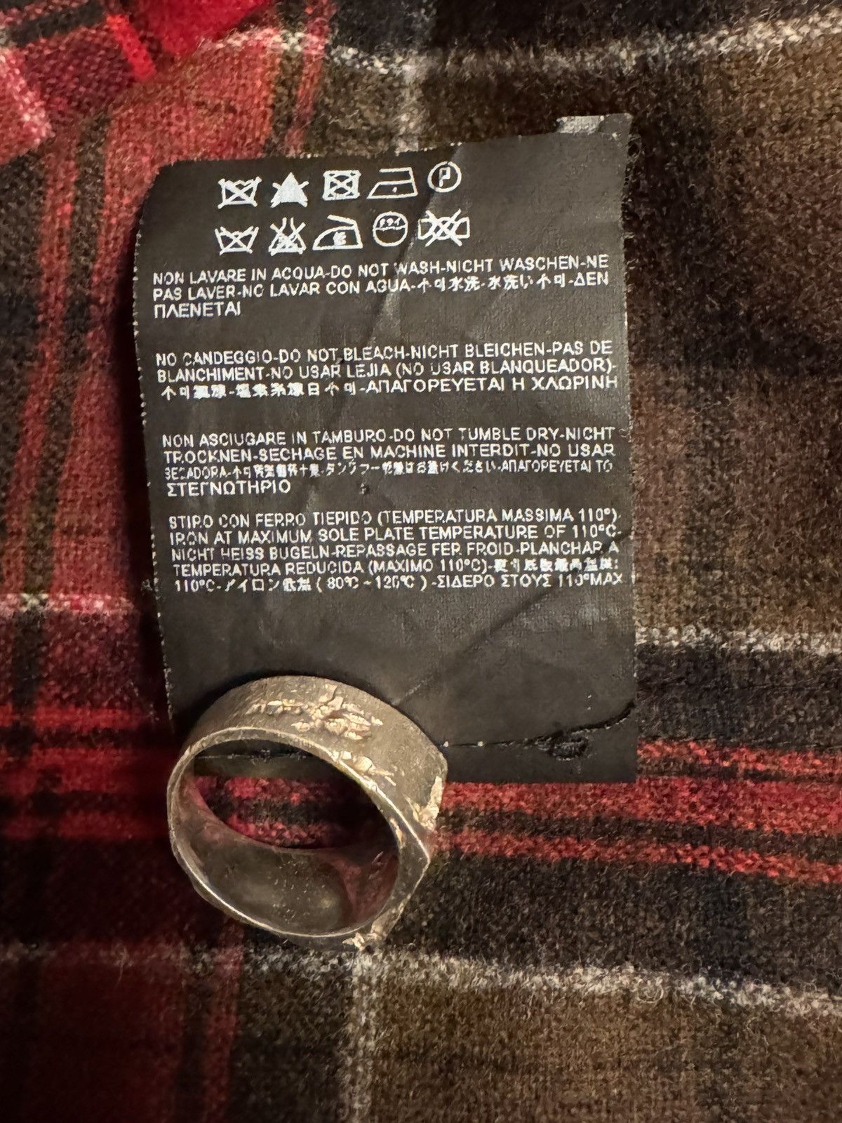 Saint Laurent Paris Saint Laurent Paris 2013 FW flannel Hedi Slimane Size US XS / EU 42 / 0 - 9 Thumbnail