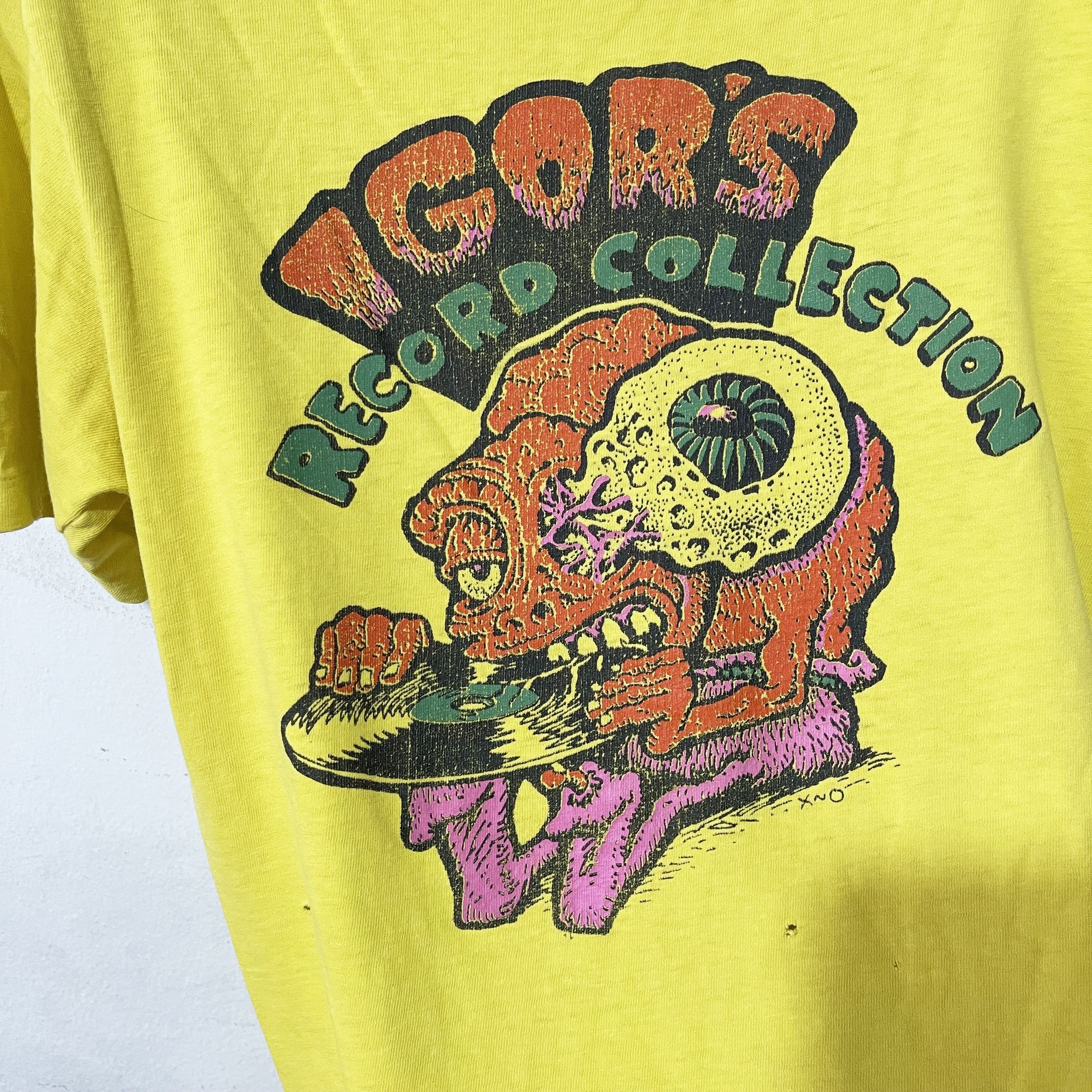 Vintage Vintage 90s “Igor’s Record Collection” T-Shirt Size US XS / EU 42 / 0 - 2 Thumbnail