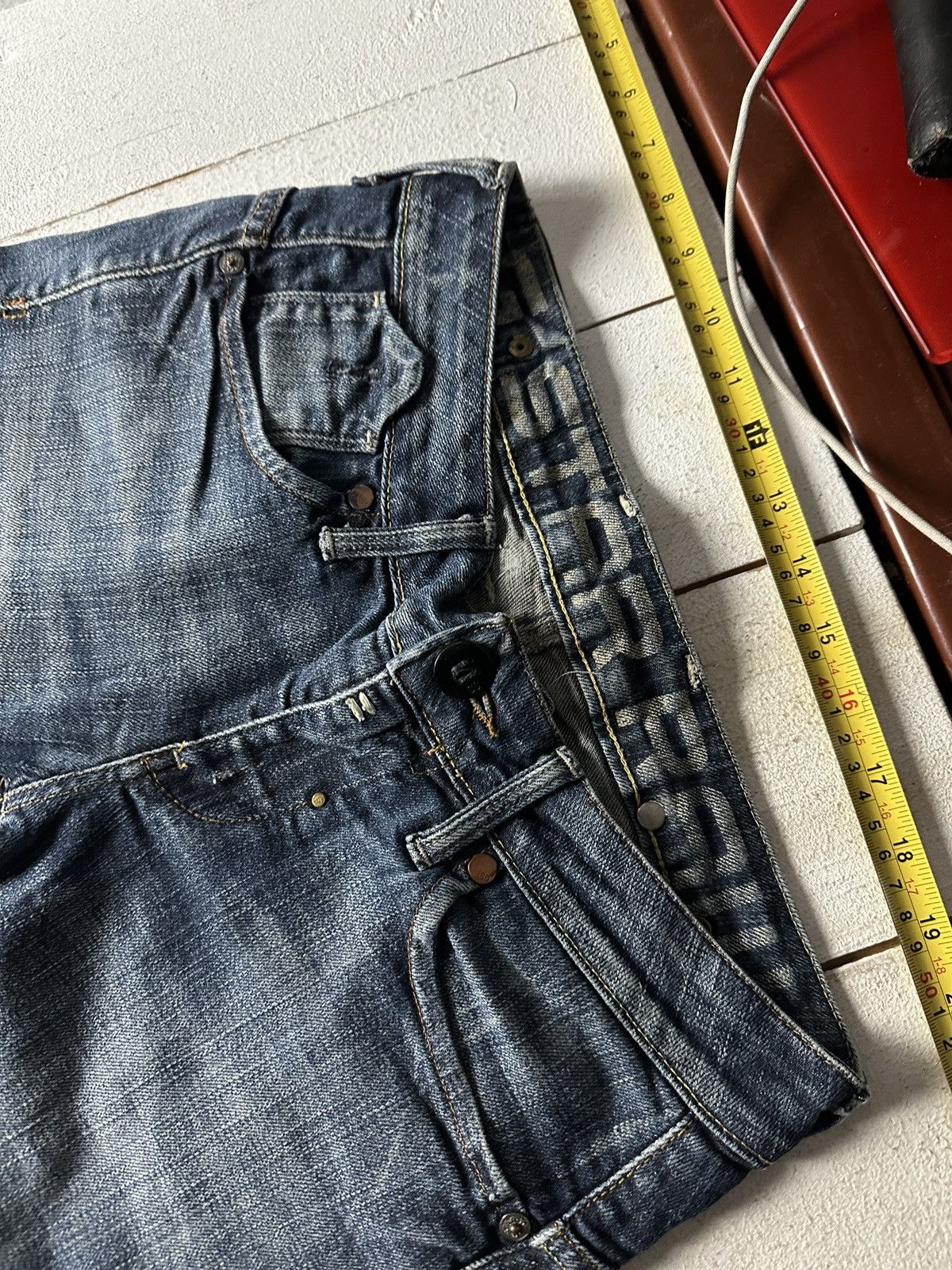 G-Star VNTG🚨G STAR RAW Jeans Washed Distressed Denim y2k Size 30" / US 8 / IT 44 - 3 Thumbnail