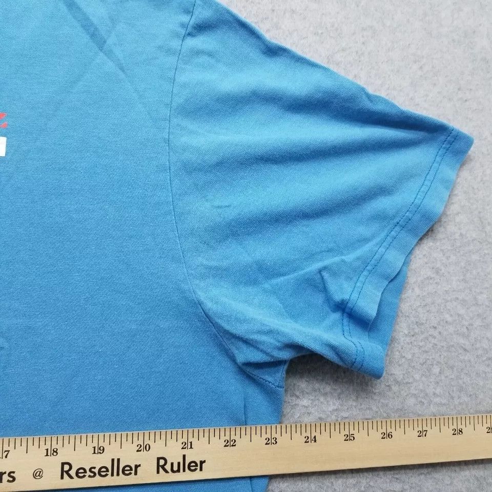Nike Nike Shirt Mens XL Blue Short Sleeve Casual Just Do It Size US XL / EU 56 / 4 - 6 Thumbnail