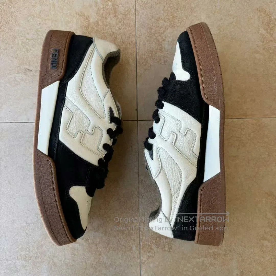 Fendi fendi leather patchwork sneakers size 43. Size US 9 / EU 42 - 3 Thumbnail